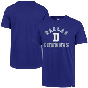 Men’s Dallas Cowboys ’47 Royal Varsity Arch Throwback T-Shirt