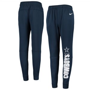 Nike Dallas Cowboys Navy Performance Therma Pants